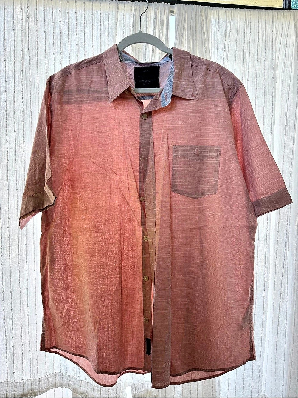 Weatherproof Men's Cotton Short Sleeve Shirt